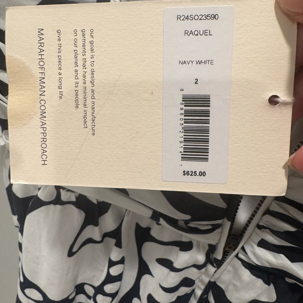 New Mara Hoffman Raquel Dress Size 2 - Picture 6 of 9